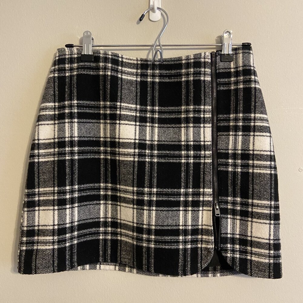 Plaid Mini Skirt